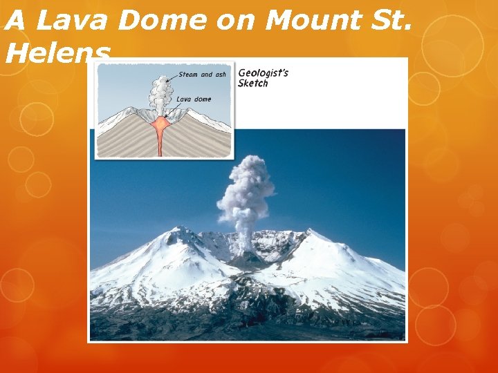 A Lava Dome on Mount St. Helens 