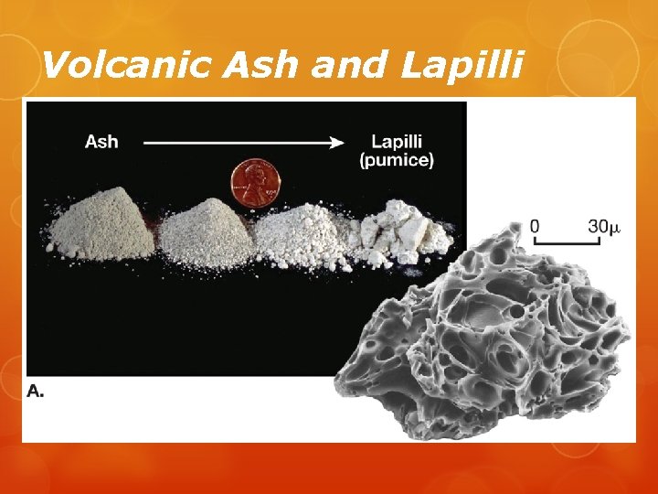 Volcanic Ash and Lapilli 