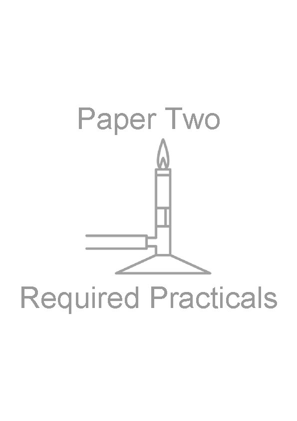 Paper Two Required Practicals 