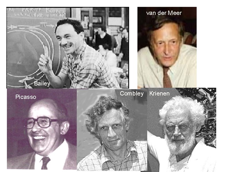 van der Meer Bailey Picasso Combley Krienen 