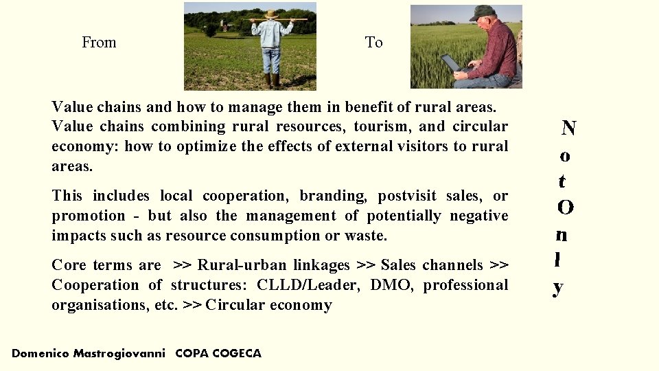 Value Chain Rural Infrastructure From To Value chains and how to manage