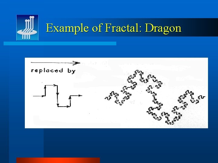 Example of Fractal: Dragon 
