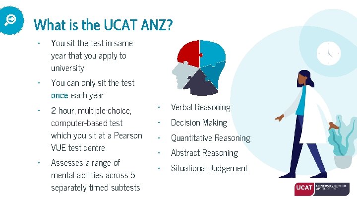 What is the UCAT ANZ? • You sit the test in same year that