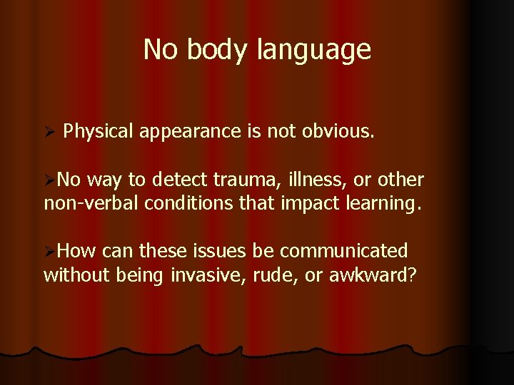 No Body Language Sign Building Diverse Inclusive Online Courses By Lois Truman