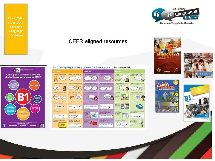 CEFR /MFL classroom Can-dos Language portfolios CEFR aligned resources 