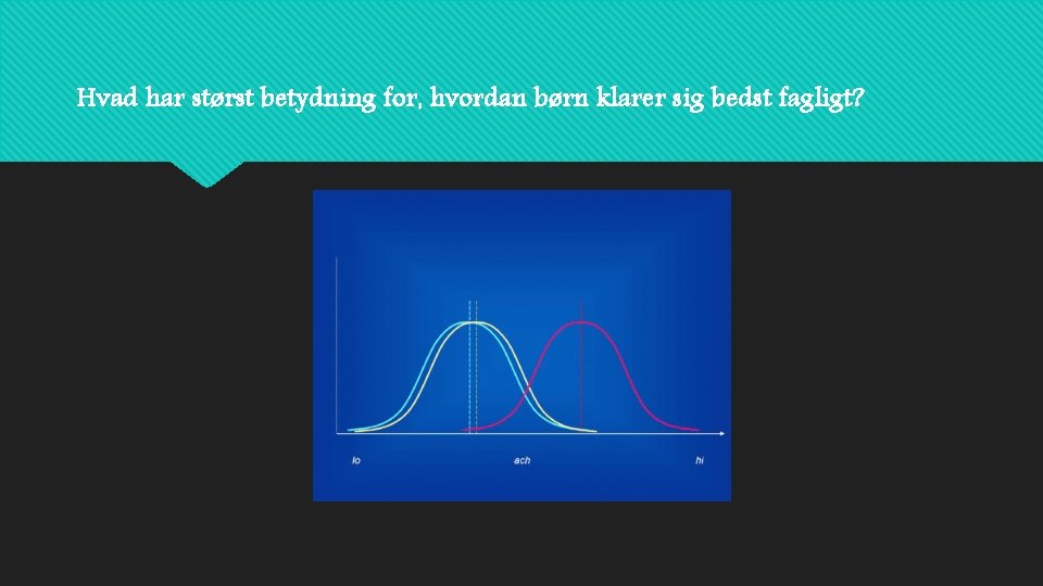 Hvad har størst betydning for, hvordan børn klarer sig bedst fagligt? 