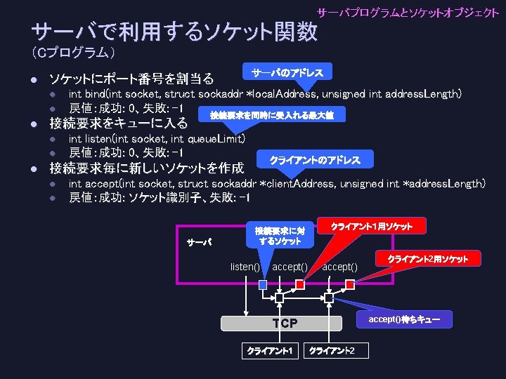 Tcpechoc Tcpecho Server C Handle Tcpclient C Die