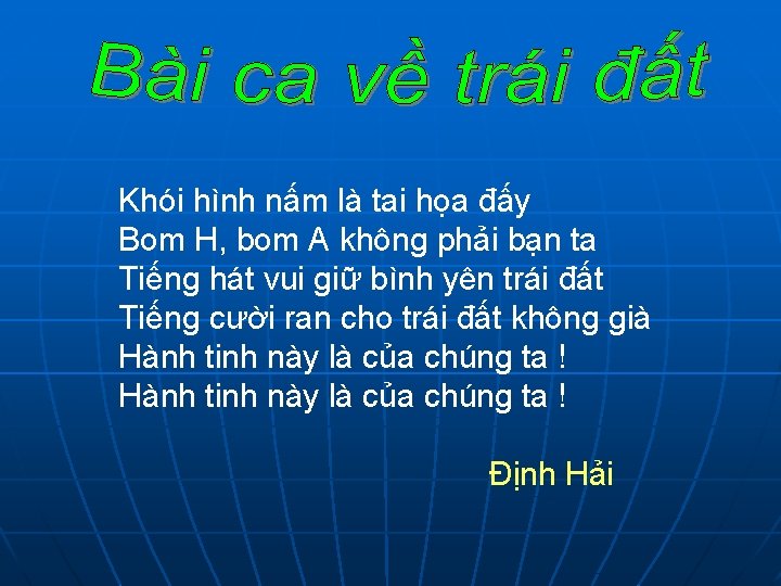 Khói hình nấm là tai họa đấy Bom H, bom A không phải bạn