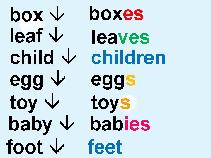 box leaf child egg toy baby foot boxes leaves children eggs toys babies feet