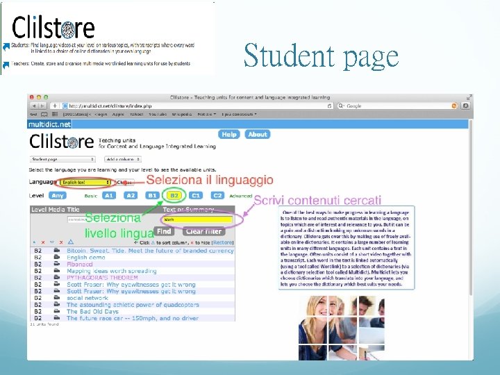 Student page 