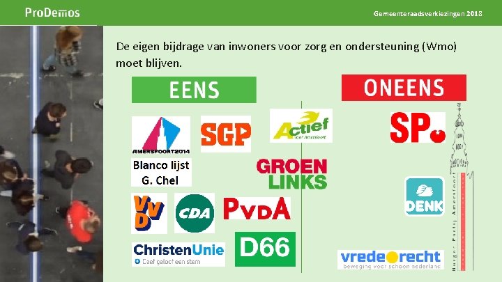 Gemeenteraadsverkiezingen 2018 Beeld op de positie van dit grijze kader Breedte 5 cm Hoogte