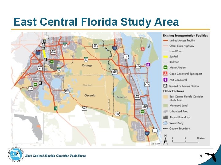 East Central Florida Study Area 6 