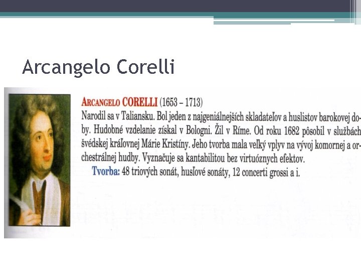 Arcangelo Corelli 