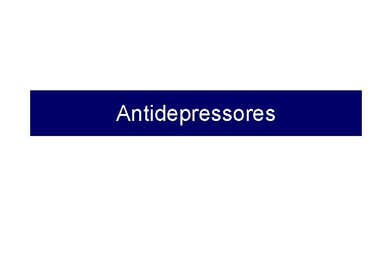 Antidepressores 