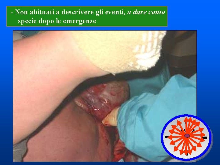 - Non abituati a descrivere gli eventi, a dare conto specie dopo le emergenze - Non abituati a descrivere gli eventi, a dare conto specie dopo le emergenze