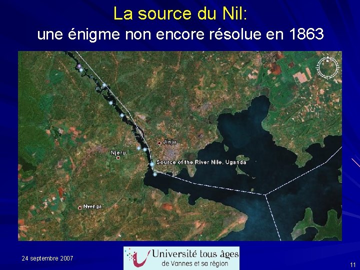 La source du Nil: une énigme non encore résolue en 1863 (Extrait du chapitre