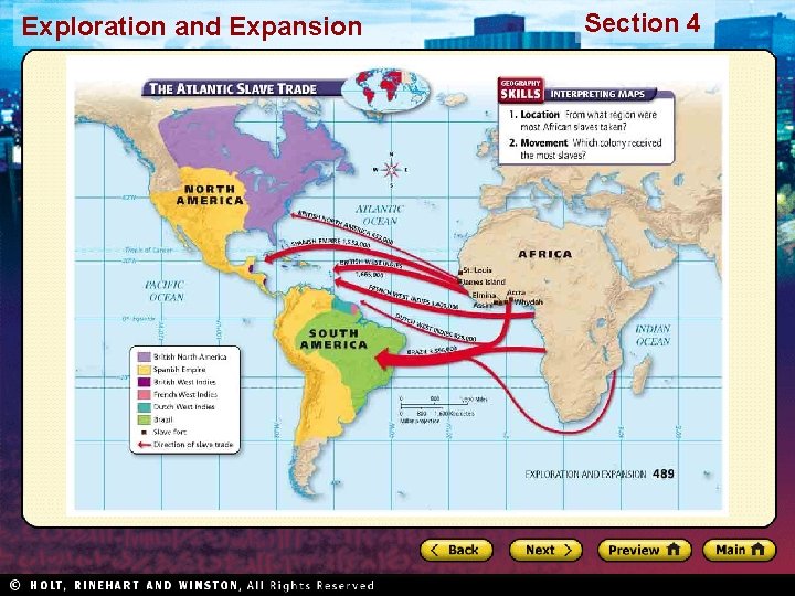 Exploration and Expansion Section 4 