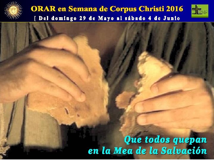 La festividad de Corpus Christi se celebra el