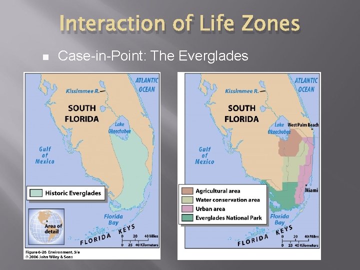Interaction of Life Zones n Case-in-Point: The Everglades 