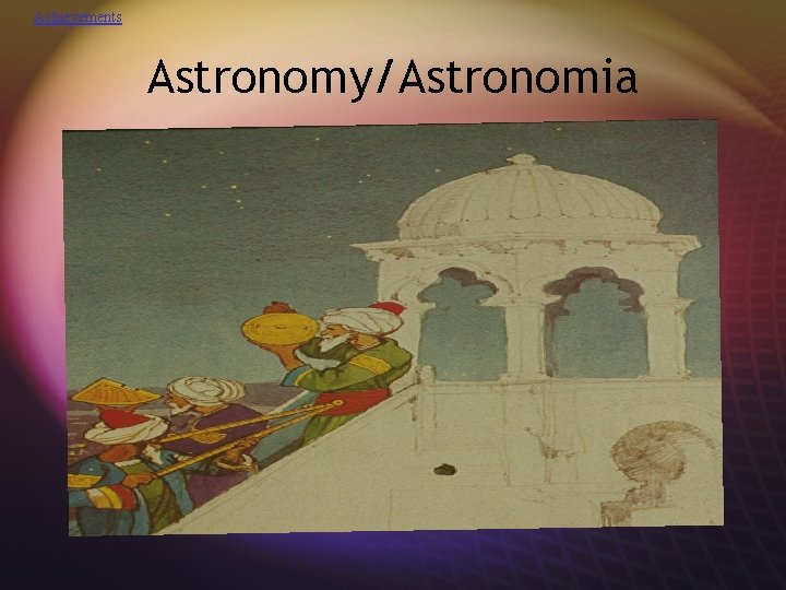 Achievements Astronomy/Astronomia 