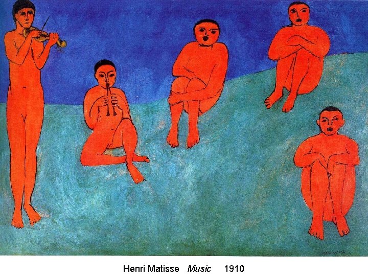 Henri Matisse Music 1910 