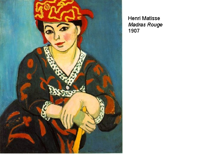 Henri Matisse Madras Rouge 1907 
