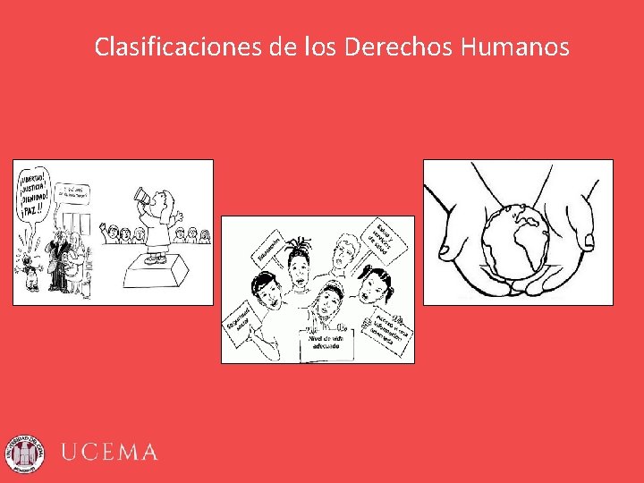 Clasificaciones de los Derechos Humanos 