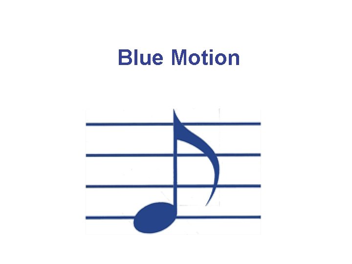 Blue Motion 