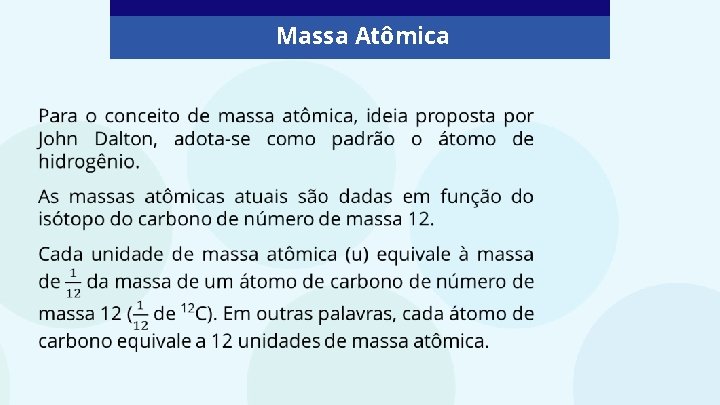 Massa Atômica 