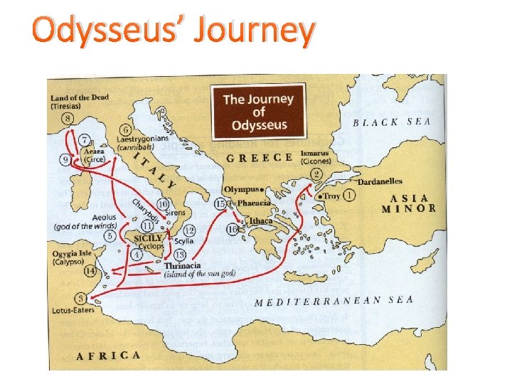 Odysseus’ Journey 