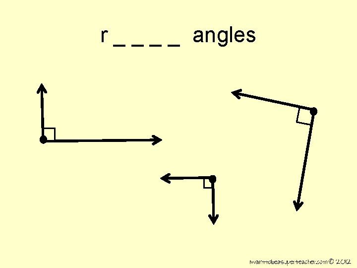 r _ _ angles 