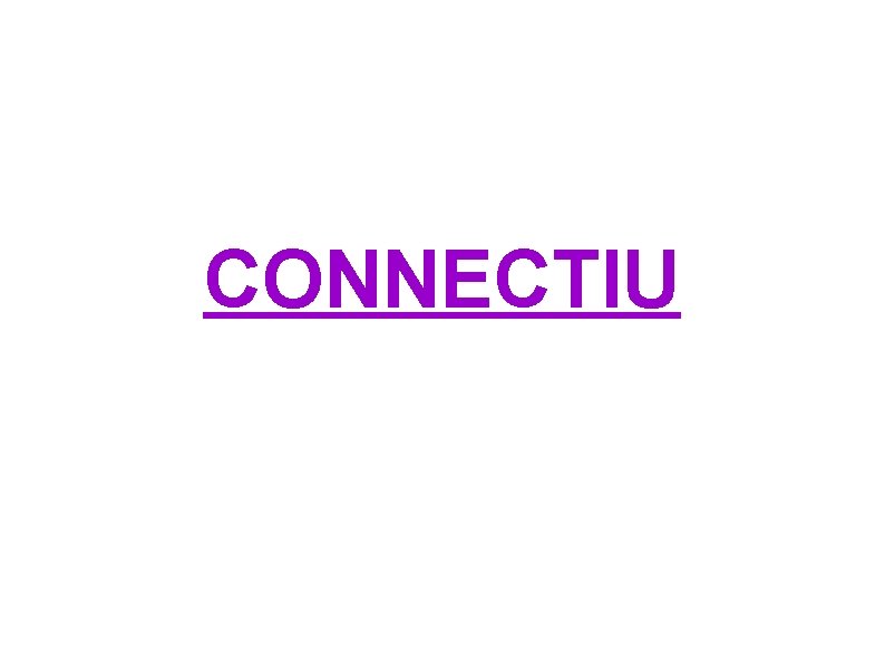 CONNECTIU 