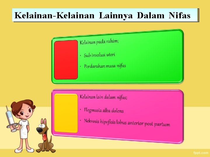 Kelainan-Kelainan Lainnya Dalam Nifas 