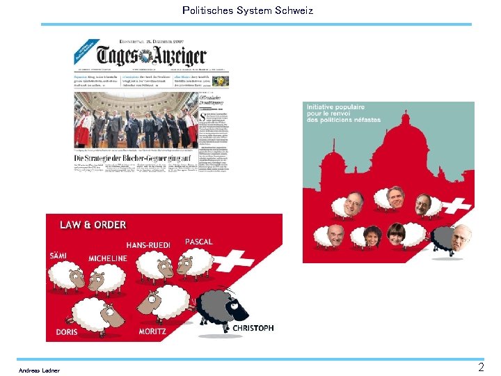 Politisches System Schweiz Andreas Ladner 2 