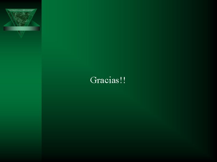 Gracias!! 