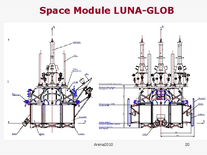 Space Module LUNA-GLOB Arena 2010 20 