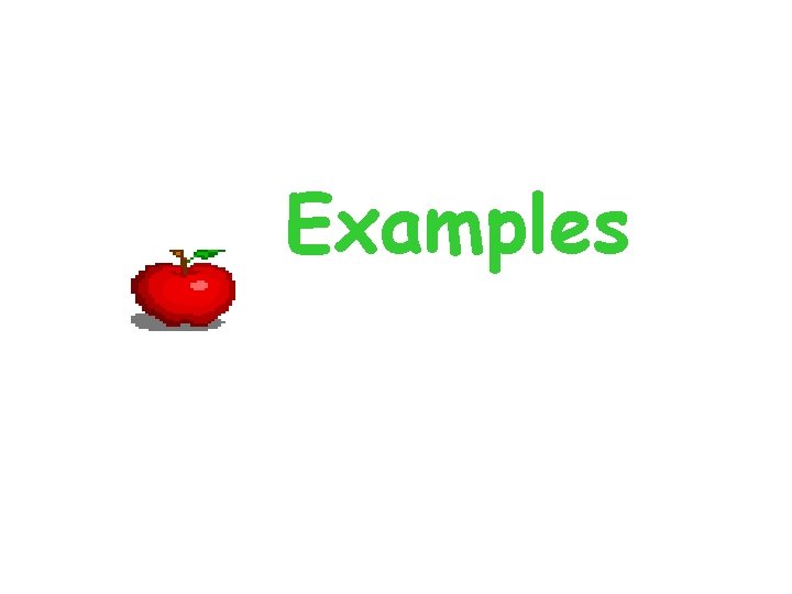 Examples 