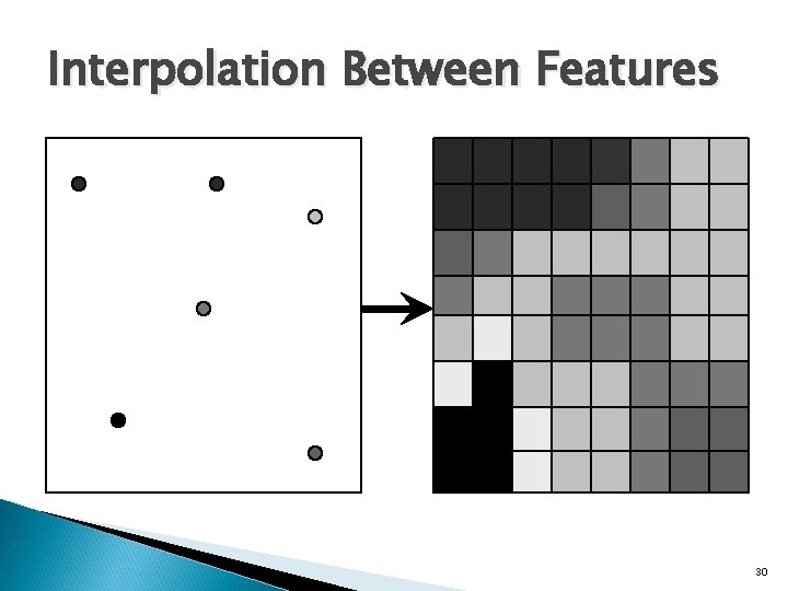 Interpolation Between Features 30 