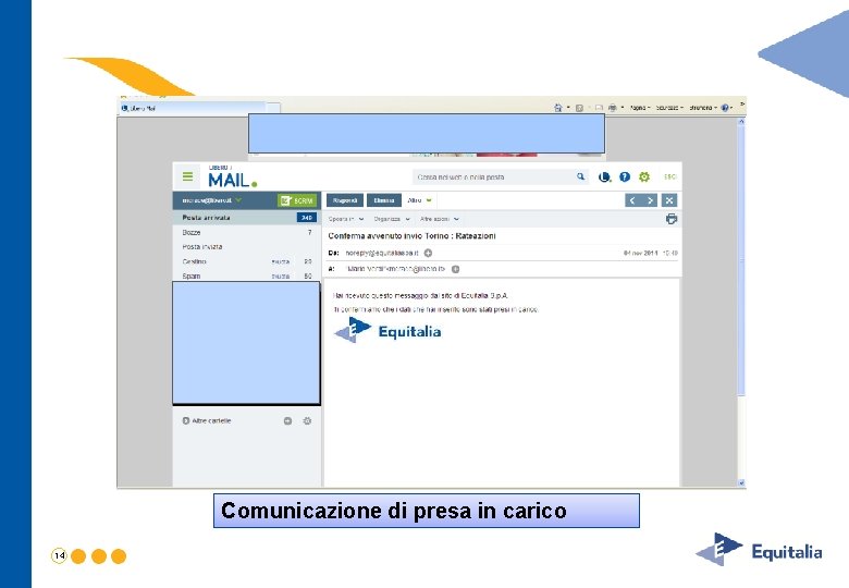 Comunicazione di presa in carico 14 