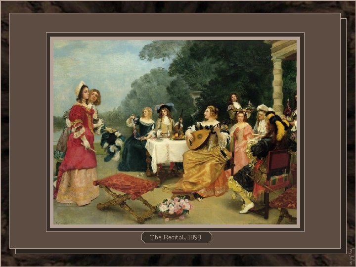 The Recital, 1898 