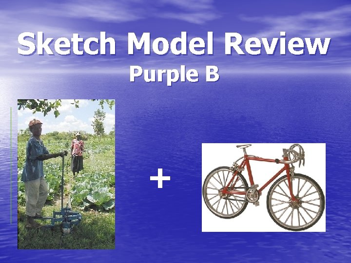 Sketch Model Review Purple B + 