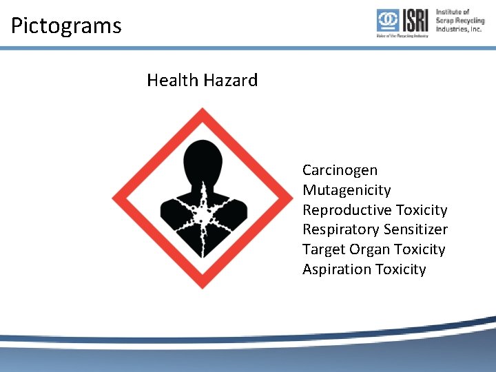 Pictograms Health Hazard Carcinogen Mutagenicity Reproductive Toxicity Respiratory Sensitizer Target Organ Toxicity Aspiration Toxicity Pictograms Health Hazard Carcinogen Mutagenicity Reproductive Toxicity Respiratory Sensitizer Target Organ Toxicity Aspiration Toxicity
