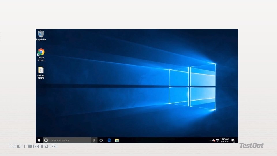 TESTOUT IT FUNDAMENTALS PRO 
