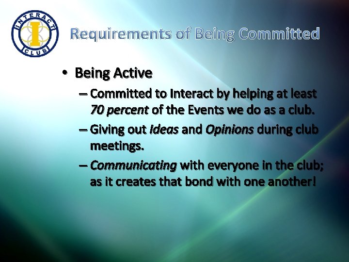 Lakeside High Schools Interact Club Lakeside High Schools