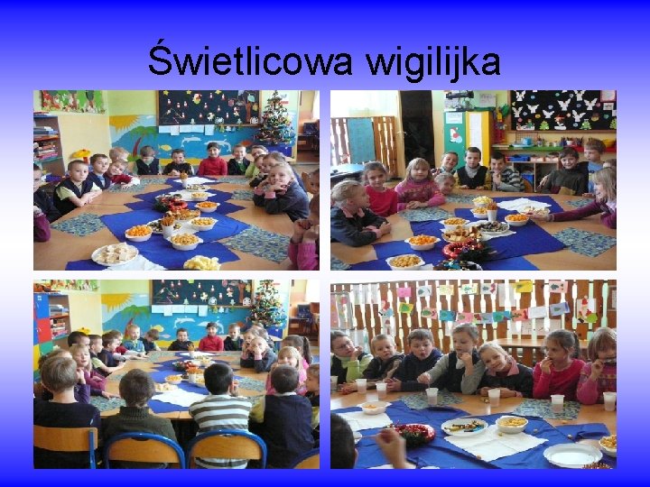 Świetlicowa wigilijka 