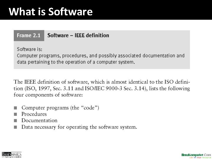 What is Software 