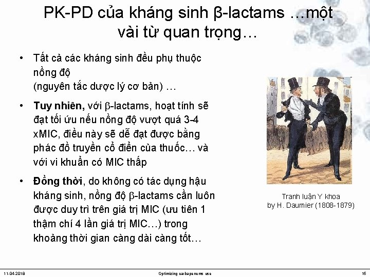 PK-PD của kháng sinh β-lactams …một vài từ quan trọng… • Tất cả các