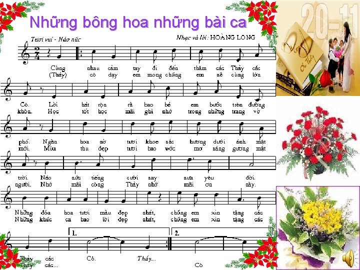 Những bông hoa những bài ca Những bông hoa những bài ca