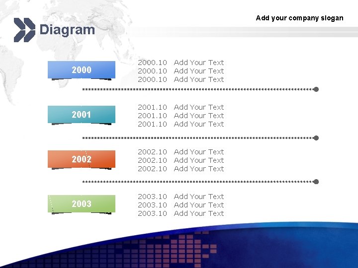 Add your company slogan Diagram 2000. 10 Add Your Text 2001. 10 Add Your