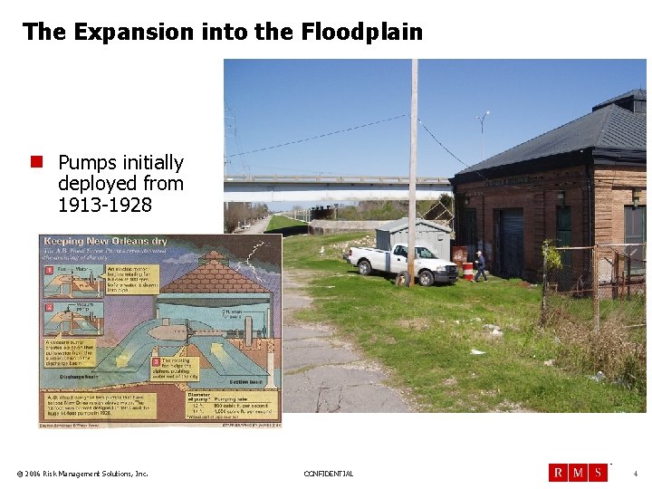 The Expansion into the Floodplain n Pumps initially deployed from 1913 -1928 TM ©